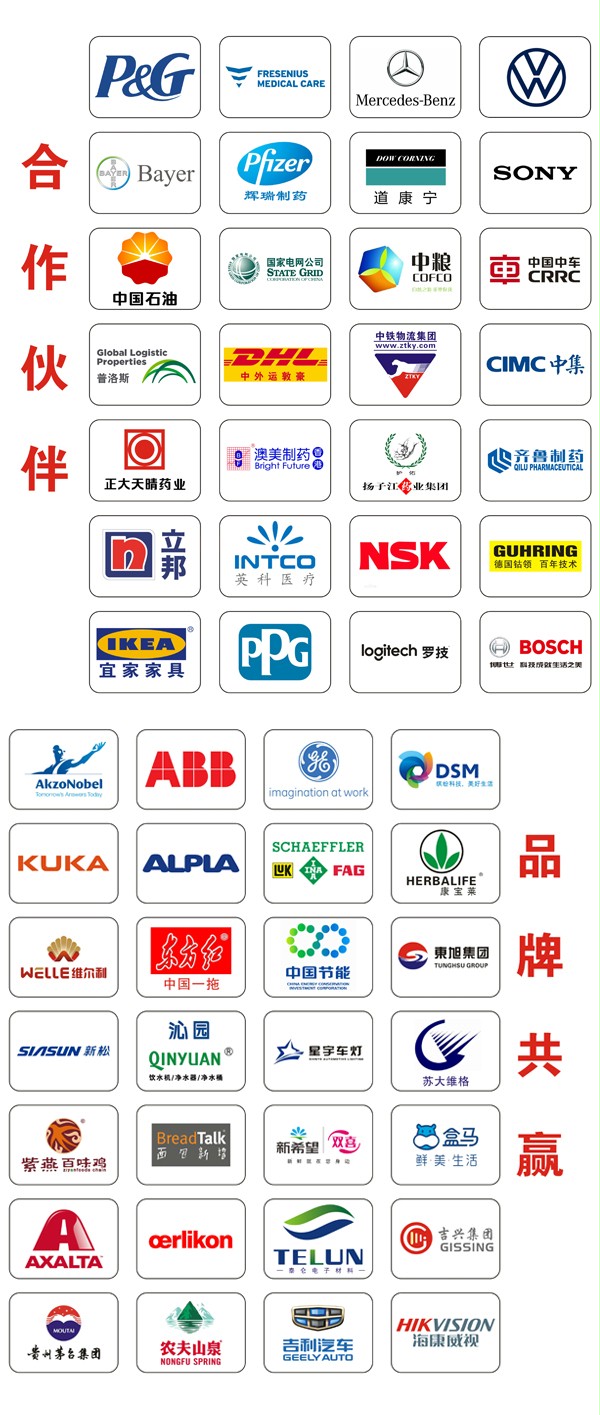 西朗部分世界500強客戶