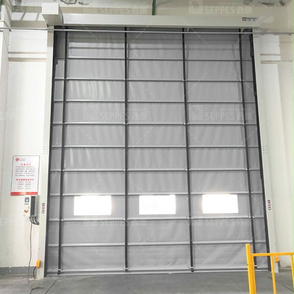 連云港抗風堆積快速卷簾門 連云港抗風堆積快速卷簾門