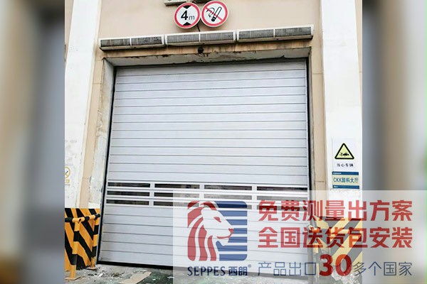 廣西水泥廠房硬質快速門