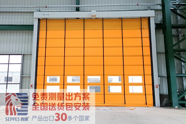 西朗門業堆積快速卷簾門