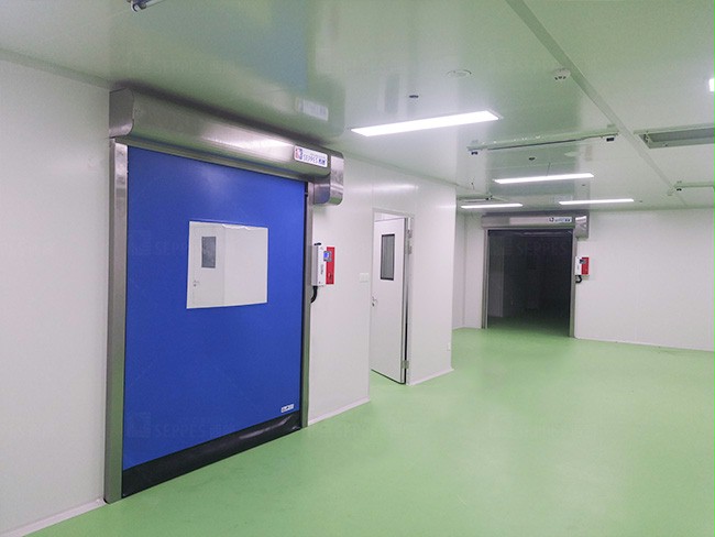 西朗門業潔凈室快速卷簾門 西朗門業潔凈室快速卷簾門