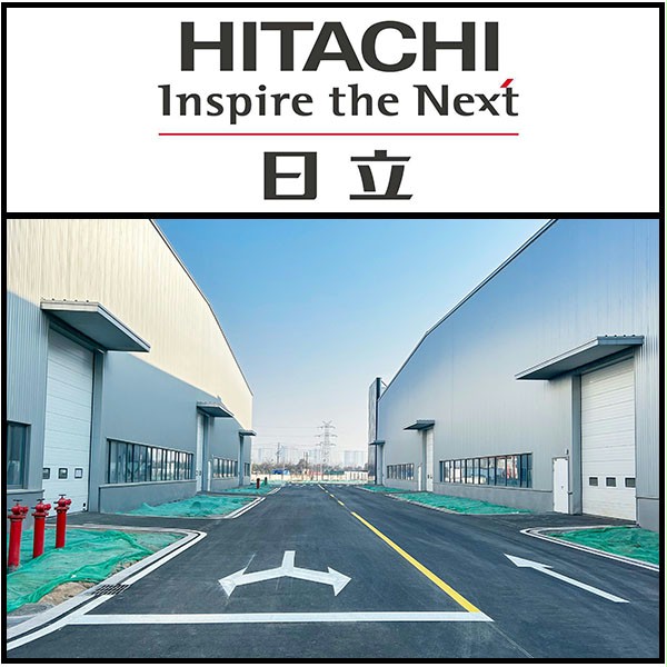 日立空調廠房出入口安裝西朗門業工業提升門