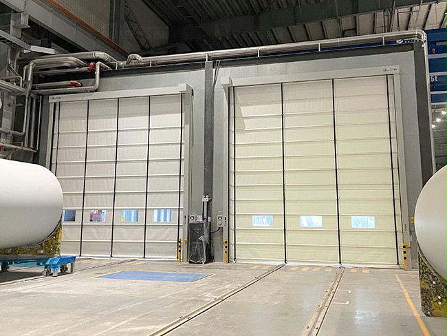 西朗門業抗風堆積快速卷簾門 西朗門業抗風堆積快速卷簾門